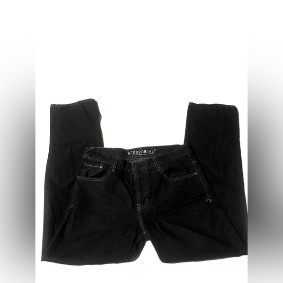 AEROPOSTALE Dark Blue Jeans size 34 x 32 - Picture 2 of 4